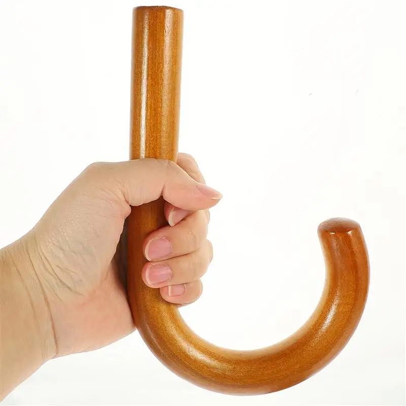 Umbrellas Rain UV Handle Replacement Accessories Replaceable Grip Folding Wood Supplies Wood Umbrella Handle Umbrella Handles