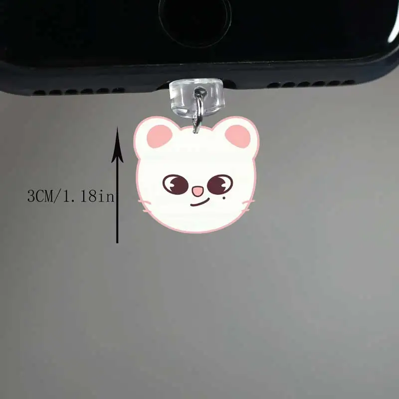 Stray Kids Acrylic Phone Dust Plug - KPOP Fan Gift Accessory