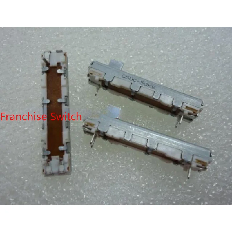 

10PCS Direct Sliding Single 50K Potentiometer 4cm Mixer Volume Slider