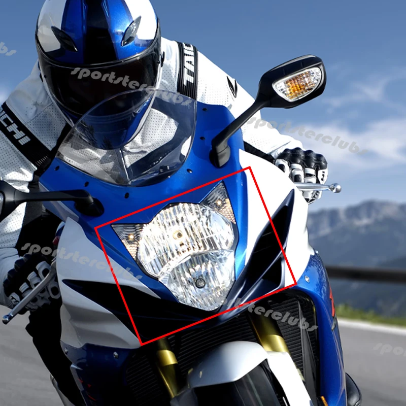 スズキ GSXR 600 750 2001 2002 2003 GSXR 1000 2001 2002 バイク用ヘッドライト ヘッド  ヘッドライトバイクマスク スズキ に適合するGSXR 600 750 2001 2002 2003 GSXR 1000 2001 2  オートバイフロント ヘッドライトアセンブリ スズキ用 GSX-R1000 2001-2002 GSXR600 GSXR750 ヘッドライトバイクマスク スズキ 用 GSXR600用 GSXR750用 GSXR用 GSX-R 600 750 K6 2006 2