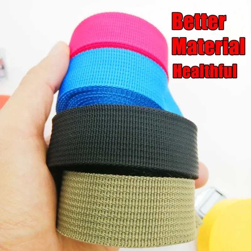 Cargo Straps 1 Meter Buckle Tie-Down Belt for Car Motorcycle Bike With Metal Buckle Tow Rope Strong Ratchet Belt for Luggage Bag