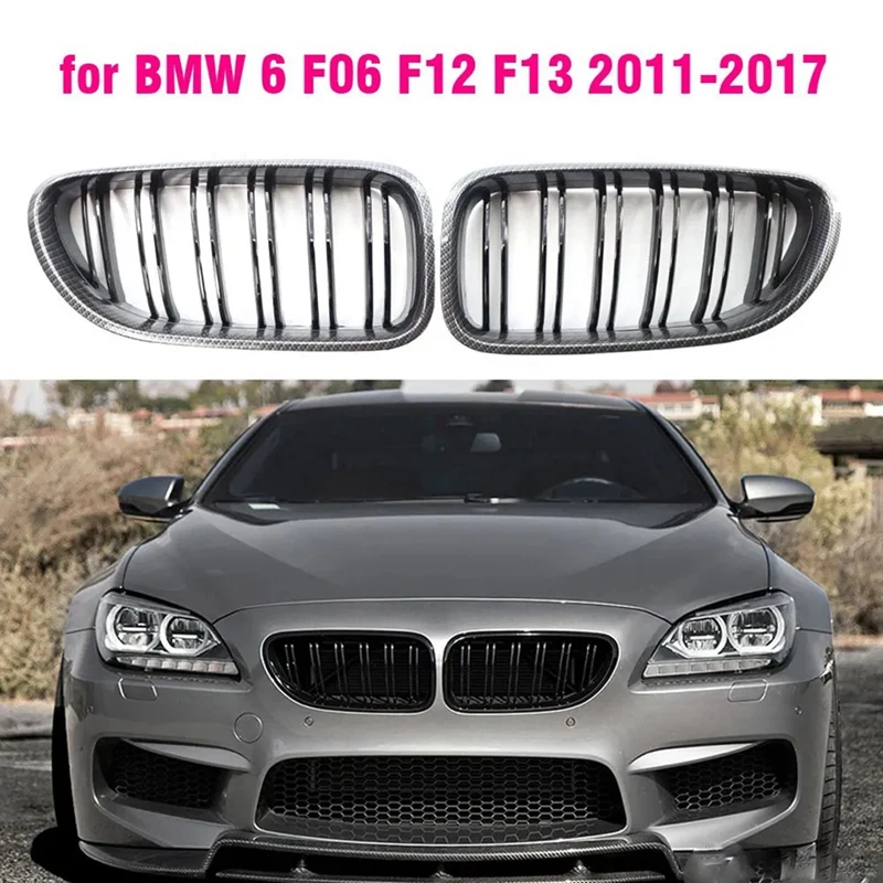

Решетки для радиатора переднего бампера для BMW M6 640I 650I F06, сетчатая решетка 51137211921 51137211922 51137212849, детали