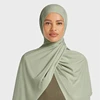 106873-f6d1de.jpg Nouveau Hijab en Jersey Liquide Premium, Châle, Foulard de Malaisie, Coiffes, Turbans de Mode Musulmane pour Femmes, Turban Ramadan Hijabs