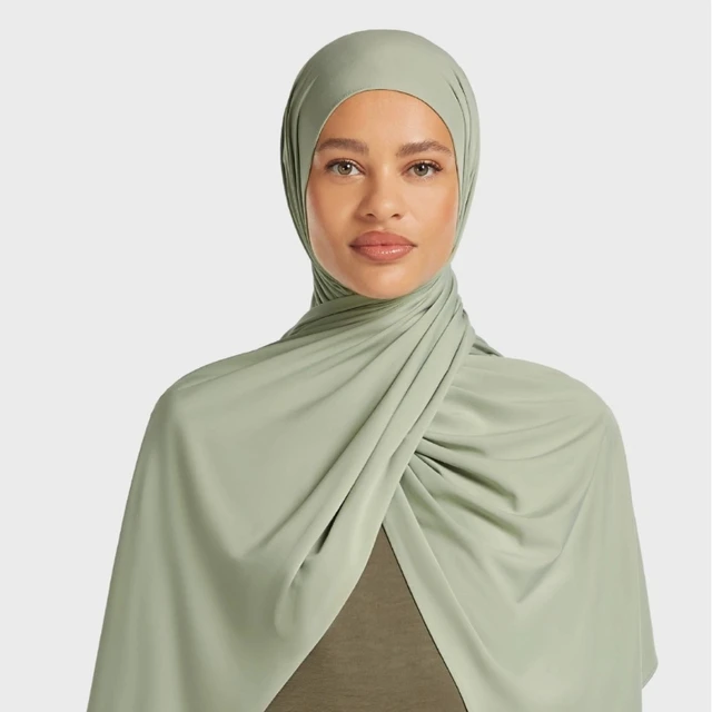 106873-f6d1de.jpg Nouveau Hijab en Jersey Liquide Premium, Châle, Foulard de Malaisie, Coiffes, Turbans de Mode Musulmane pour Femmes, Turban Ramadan Hijabs
