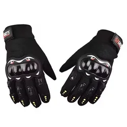Breathable Shock - Absorbing Outdoor Adventure Gloves (Black)