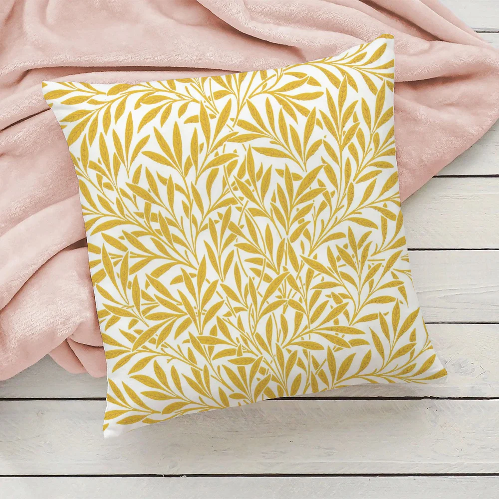 

WILLOW Decorative Pillows for Sofa Cushions Covers Home Decoration Accessories Cushion Cover 45x45 Twin Size Bedding Short Plush