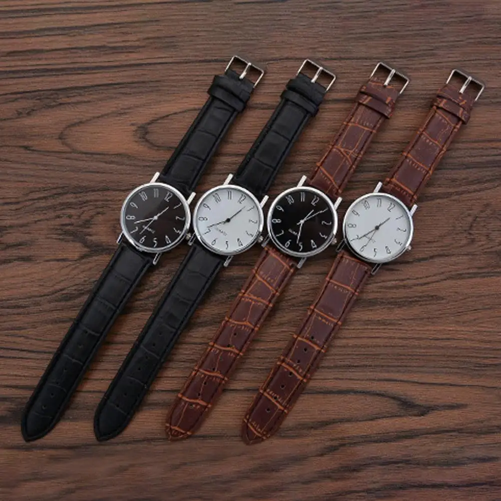 Men Quartz Watch Adjustable Strap