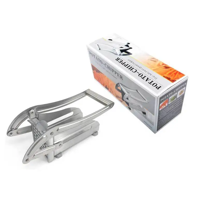Description Picture 2 of itemStainless Steel Manual Potato Cutter Shredder French Fries Slicer  Cutting Machine Chips Maker Meat Chopper Kitchen Tools
