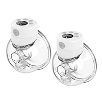 2/1pcs S12 Hands Free Electric Breast Pumps Silent Mother Milk Extractor Portable Breast Pump Wearable Wireless Breastpump 1