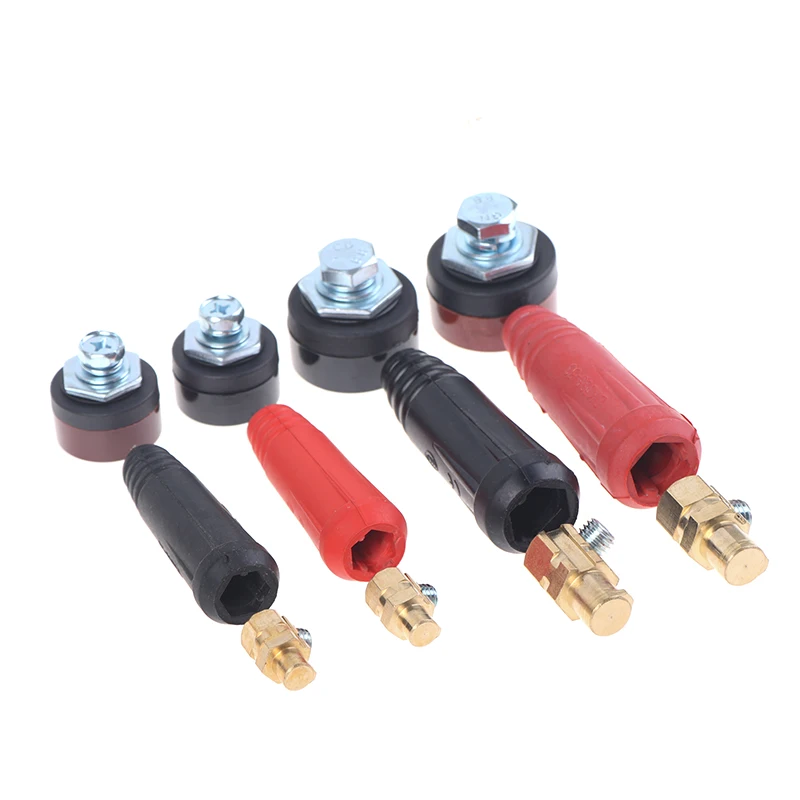 Conversion Plug Plug Conversion Socket Quick Joint Welding Machine European Quick Joint Plug DKJ10-25 35-50 50-70 Square Cable Copper Welding Machine Plug Socket