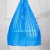 100pcs Various Size Blue Plastic Storage Bag Clothes Quilts Thicken Handheld Packag Bag Transport Pack Bag Handheld Garbage Bags 3