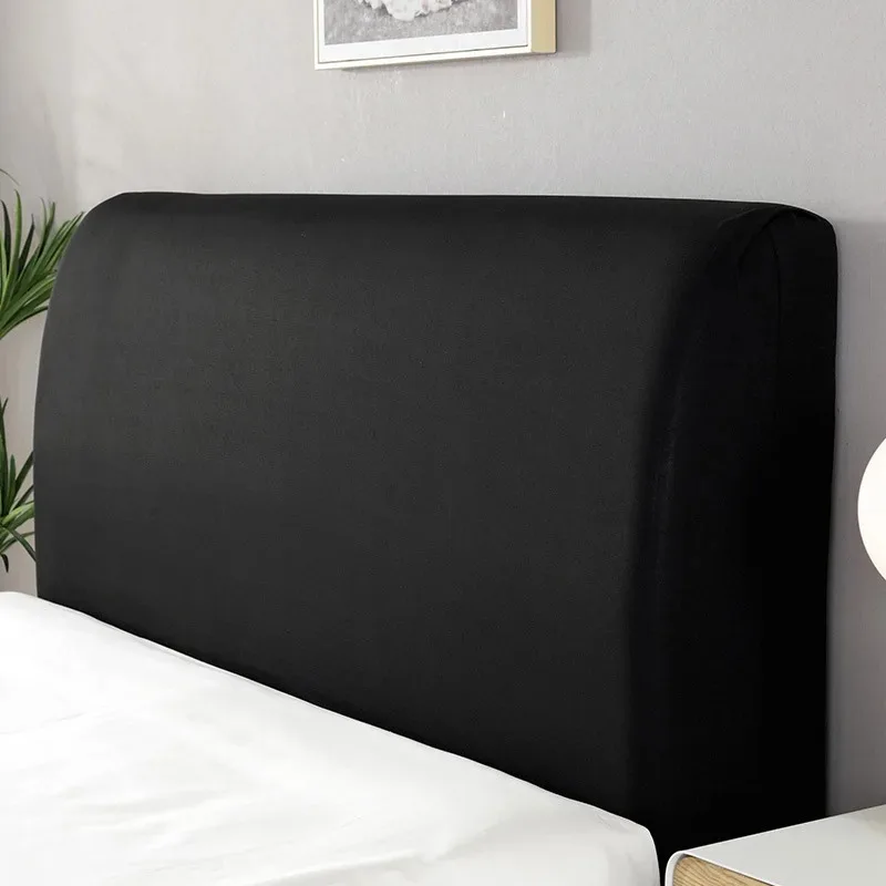 Dustproof Bed Cover Soft Touch Headboard Cover Back Protection Elastic All Inclusive Fashionable Home Supplies Bed Headboard