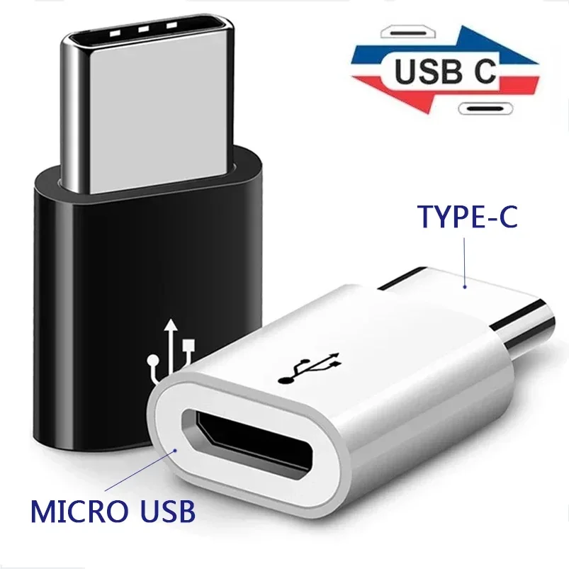 OTG Adapter USB To Type C Adapter Type C Adapter Charger Power Adapter Charging Cable Adapter USB To Micro USB Adapter IOS To Type C Adapter Lightning To USB OTG Adapter 1/3/6Pcs Micro USB/IOS Female to Type C Male OTG Data Transfer Charging Adapter Converter For iPhone Xiaomi USB C Adaptors