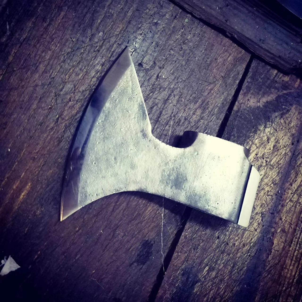 

Semi-finished handmade DIY axe axe block field splitting wood