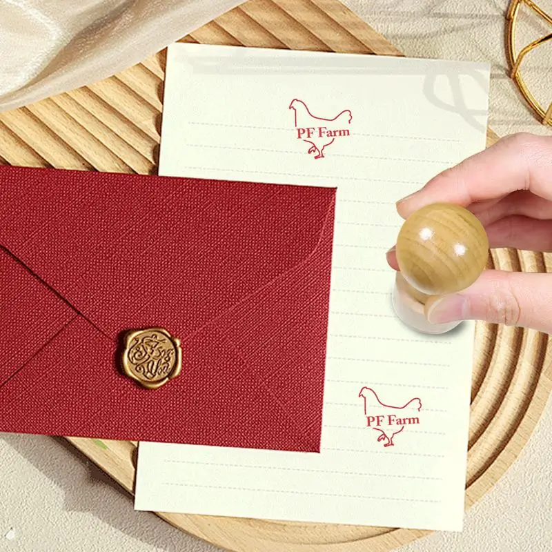Egg Stamper Rubber Stamper Farm Egg Labels Multi-Functional Fresh Markers Exquisite Marking Inking Stamp For Clay Paper