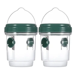 Reusable Outdoor Hanging Wasp and Bee Trap (2pcs - green)