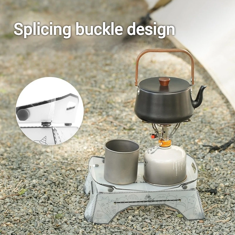 Folding Mini Camping Table Ultralight Folding PP Table Tray  for Outdoor Picnic Portable Tableware Hiking Camping Supplies