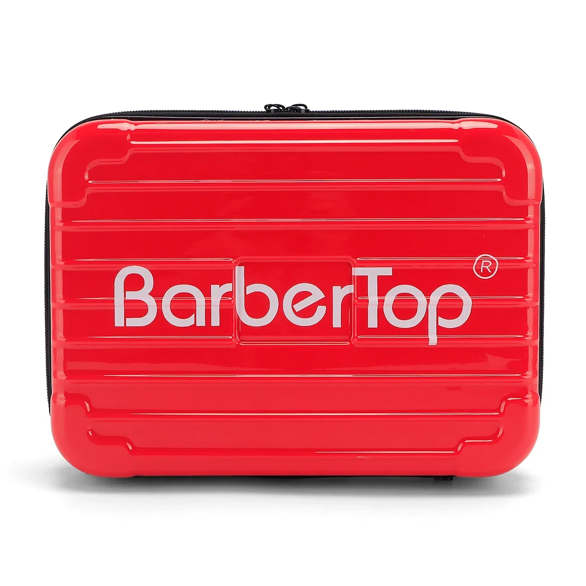 Red Barber Shockproof Hair Scissors Case - Crush-Resistant, Waterproof Styling Tool Box