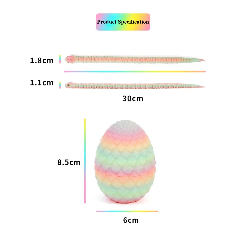 3D Snake Egg Decoration 6