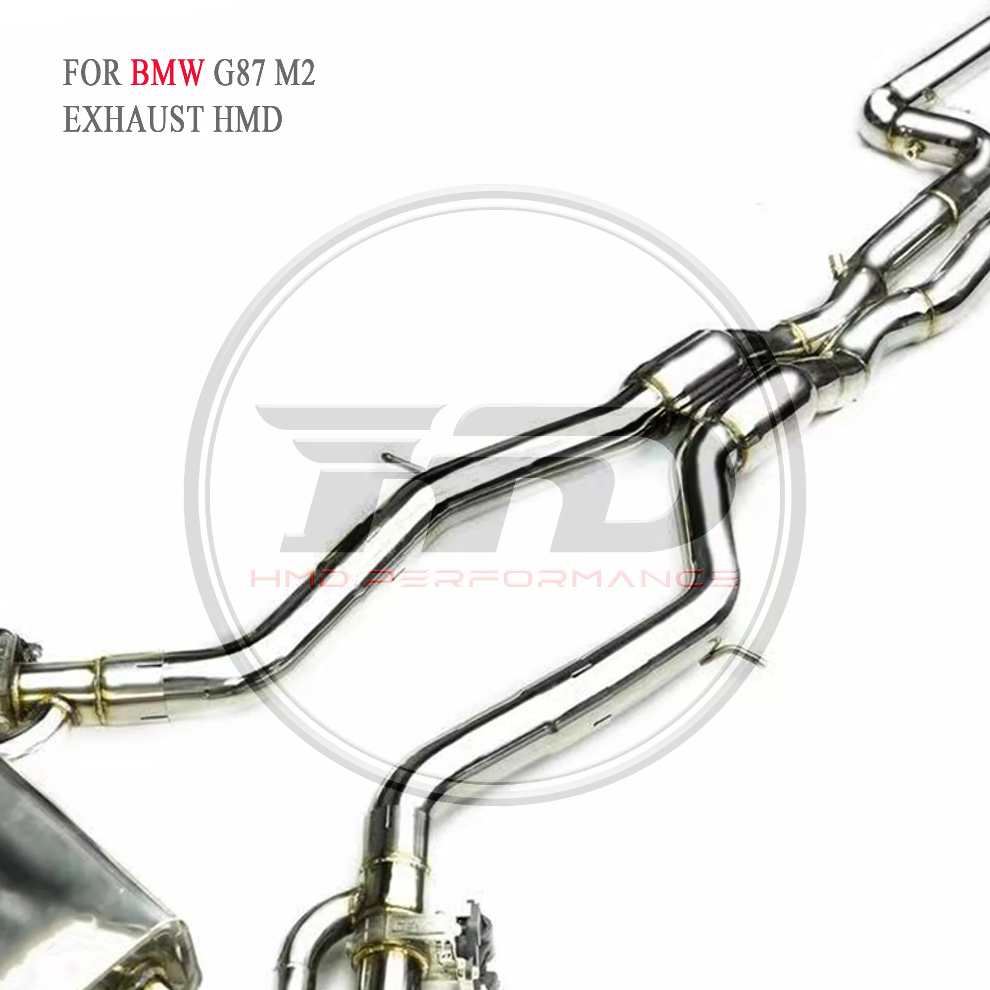 

HMD Exhaust System Stainless Steel Performance Catback for BMW M2 G87 3.0T 2022+ Muffler With Valve