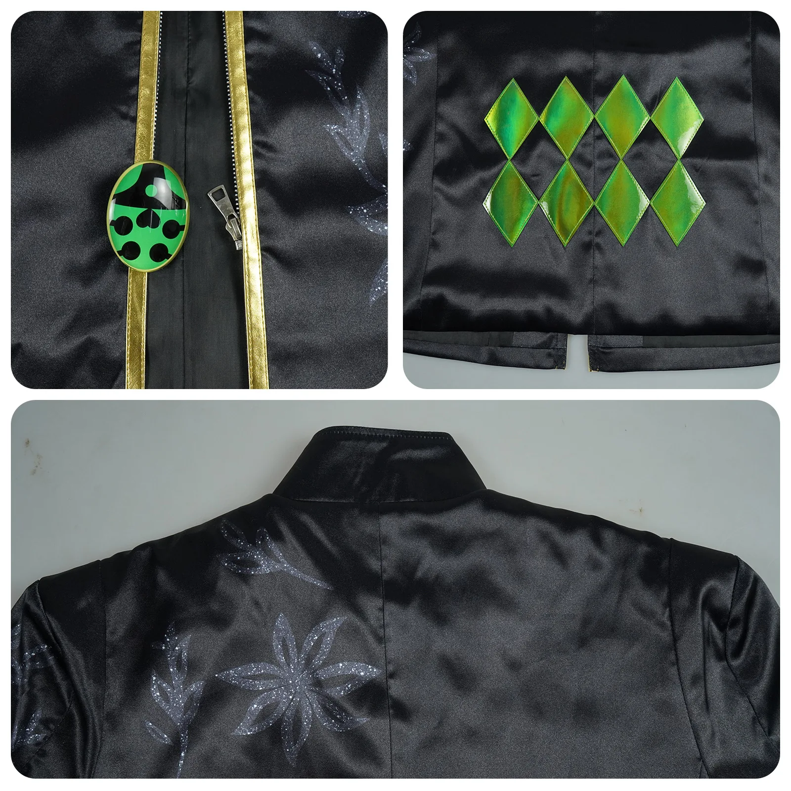 JoJo's Bizarre Adventure Giorno Giovanna Golden Wind Suit Cosplay Costume