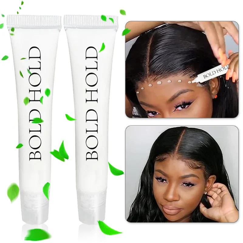 6pcs/Lot Lace Wig Adhesive Waterproof Hair Glue Lace Front Wig Glue Invisible Bonding For Oily Skin Hairpiece Frontal