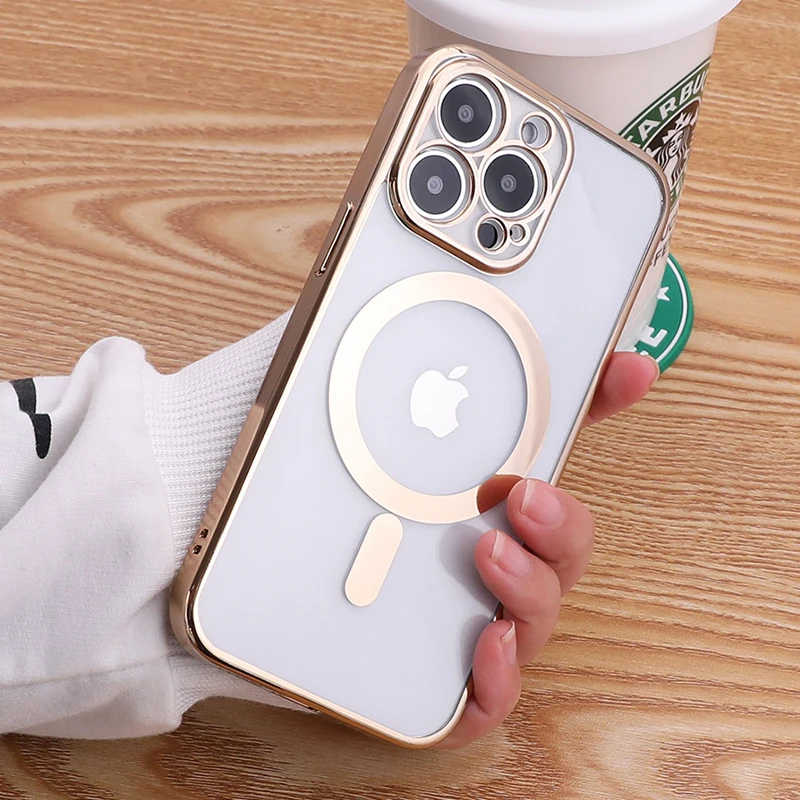 Luxury Magsafe Wireless Charge Case For Iphone 13 12 11 Pro