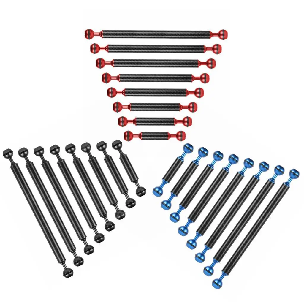 내구성이 뛰어난 알루미늄 다이빙 카메라 클립 12인치 연장 암 클램프 마운트 (수중 촬영 액세서리)