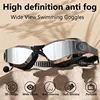 New Swimming Goggles Anti-fog Waterproof UV Protection Professional Adults Swim Goggles Men and Women 2