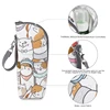 Baby Milk Bottle Insulation Bag Printed Travel Carry Case Portable Feeding Bottle Thermal Handbag Strollers Hanging Bag 1