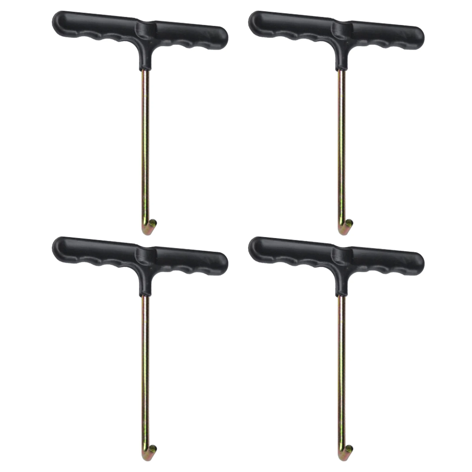 

4pcs Tool Hockey Shoe Lace Tightener Multifunctional Durable Boots Trampoline Accessories Portable T Shape Skate Sports