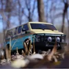 HOBBY PLUS CR18P 4WD 2.4GHz 1/18 RTR Version ROCK VAN RC Remote Control Rock Truck with Lights Linked Turn Signals Electric Toy 2