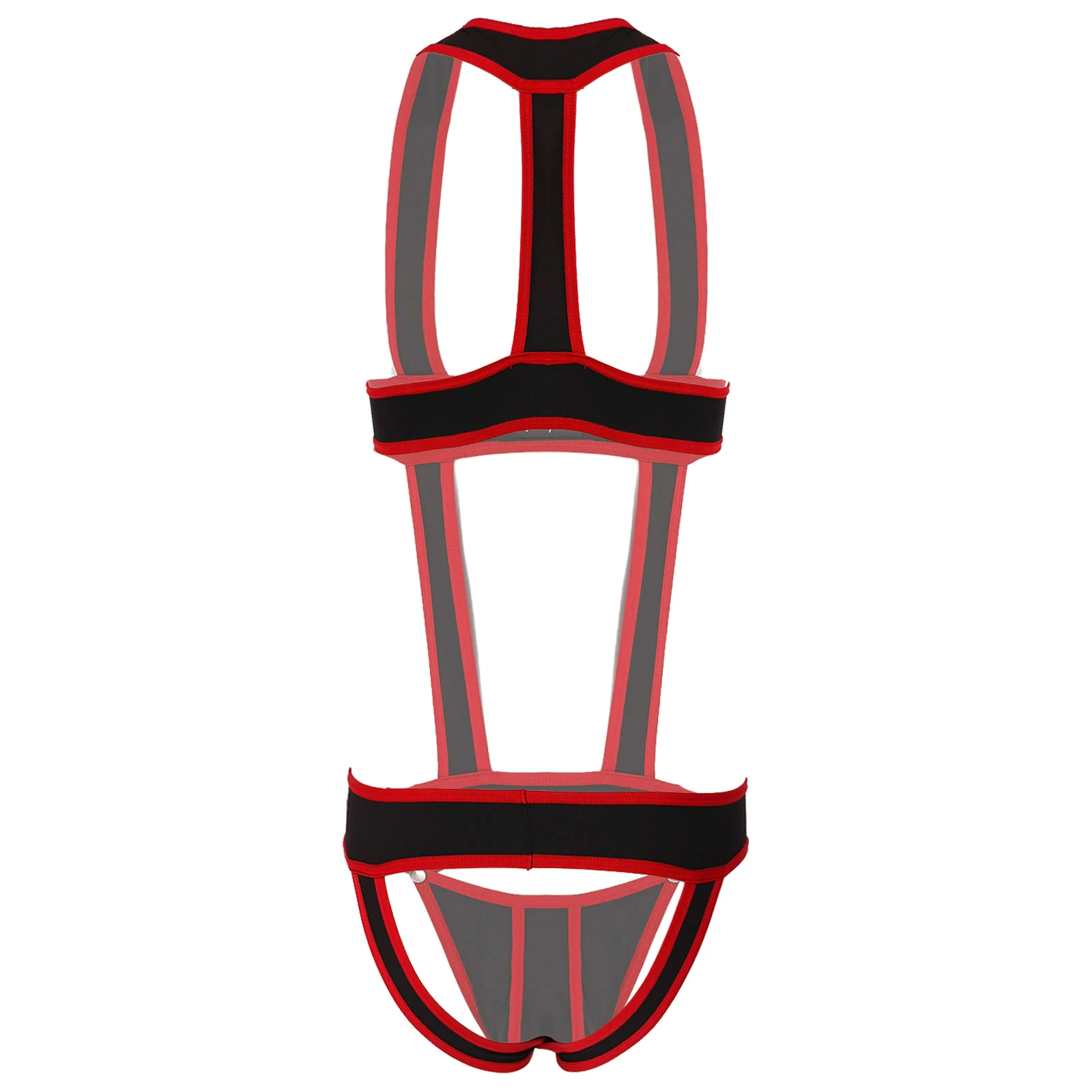 Men's Sexy Bodysuit Exotic Teddies Jockstrap Bodywear Underwear Wrestling Singlet Leotard Jumpsuits Suspender Lingerie Sleepwear