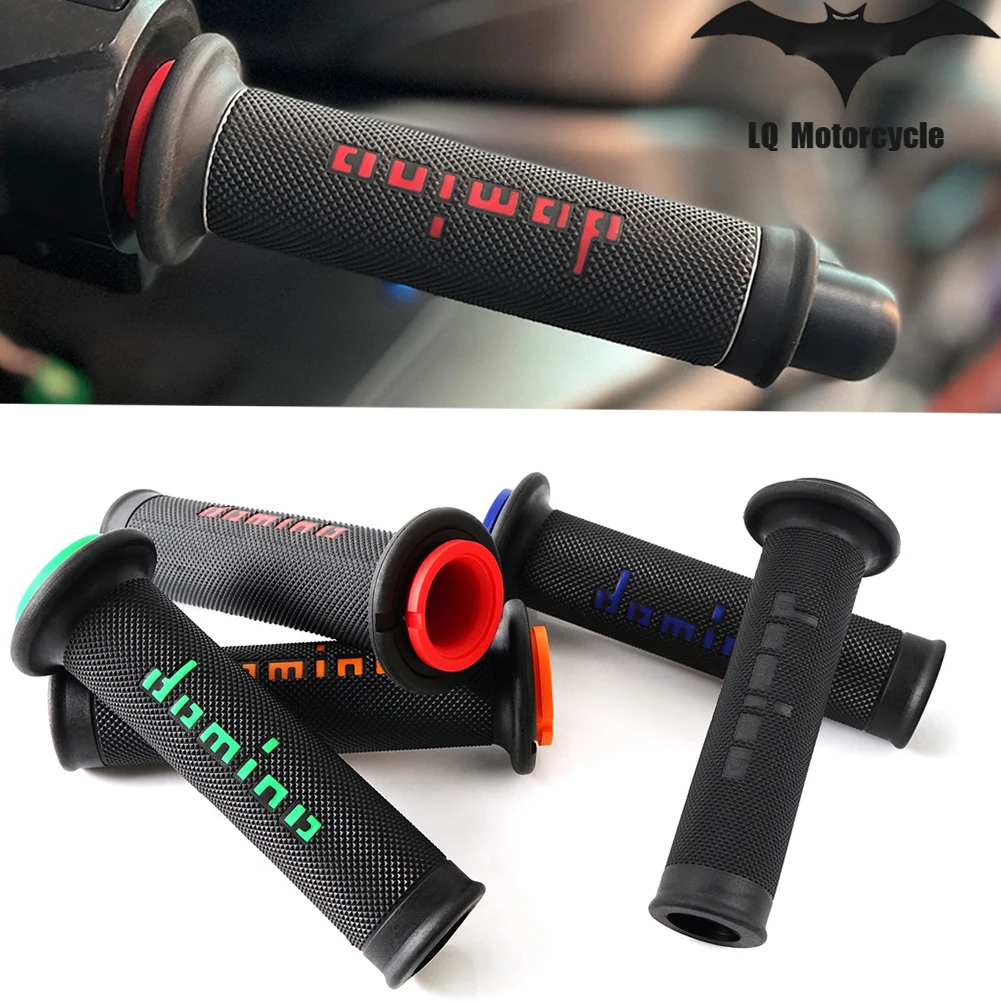

For Kawasaki Ninja 250 300 400 ZX-6R ZX-10R Rubbler Motocross Handlebar Grip Universal Handle Grips Motorcycle Domino 22mm 24mm