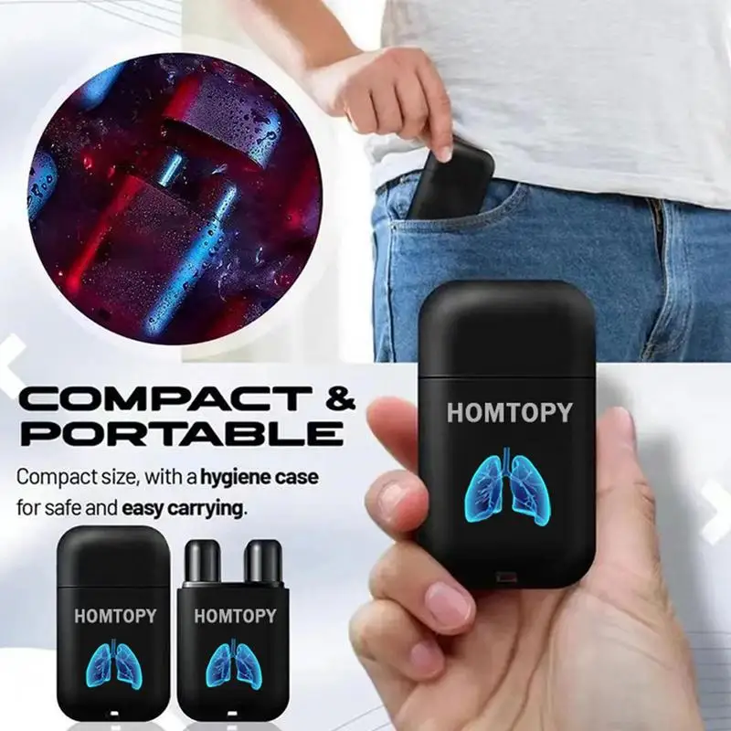 Herbal Inhaler Natural Nasal Inhaler Stick With Double Hole Herbal Repair Nasal Box Quick Natural Long Lasting Inhalers