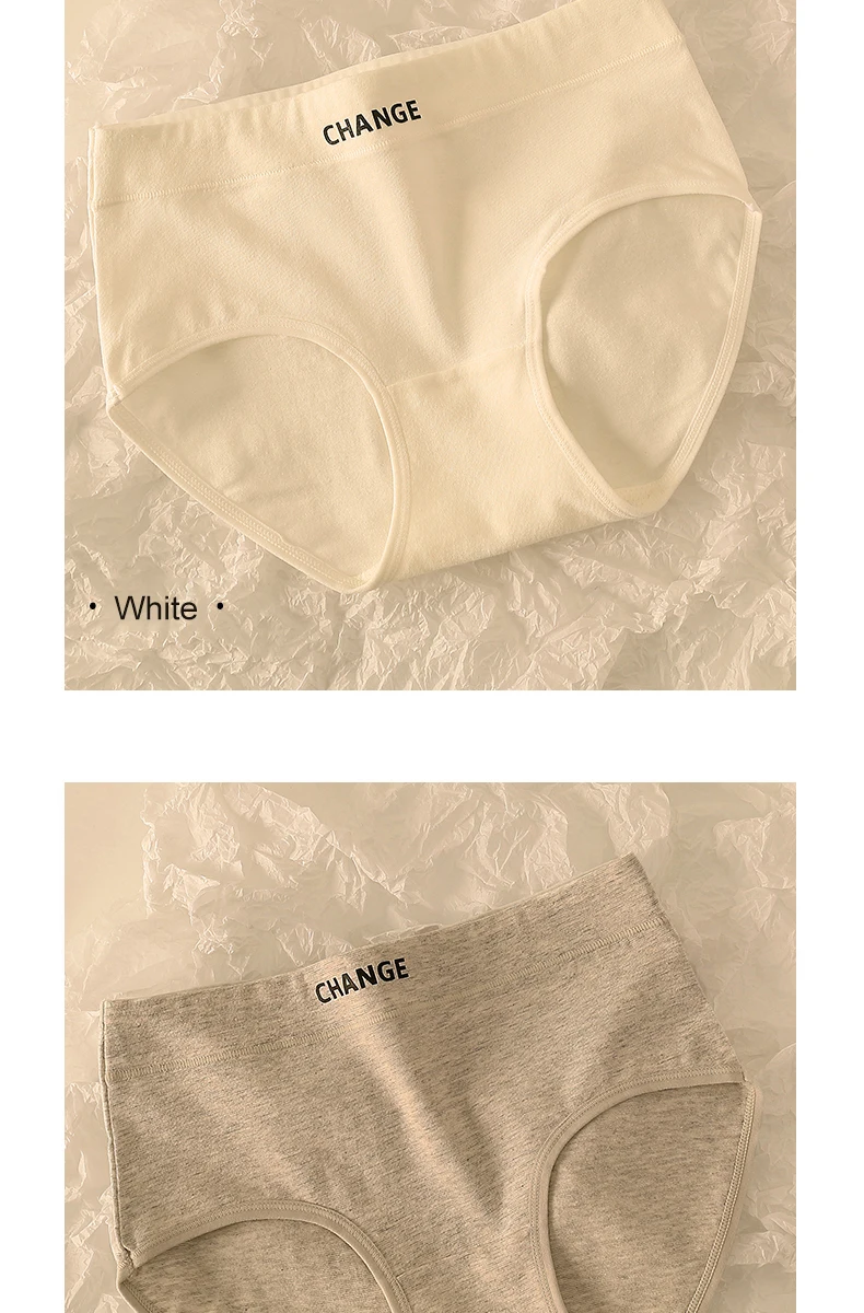 High Waisted Panties - Soft Cotton Spandex Briefs | Breathable Comfortable Underwear