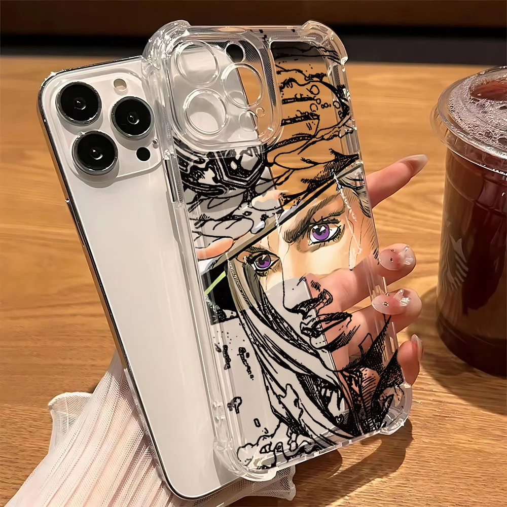 Gyro Zeppeli Jojo Steel Ball Run Anti-Fall Phone Case