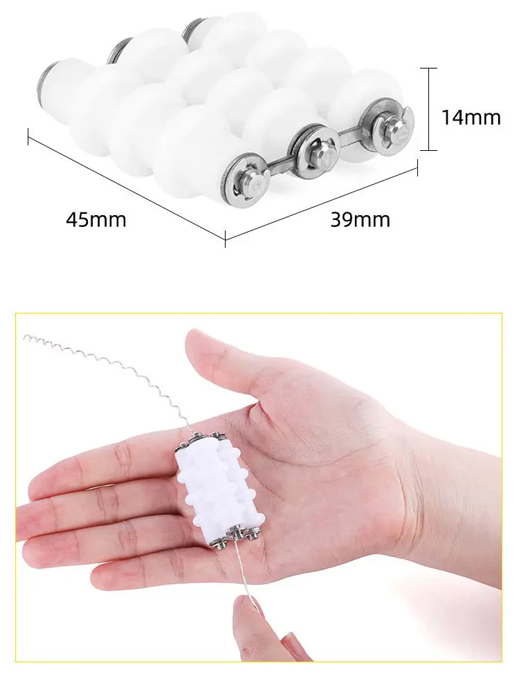Plastic Wire Straightener 0.5-2mm Small Hand-held Metal Soft Wire Drawing Correction Straightener Wire Straightener Jewelry Tool
