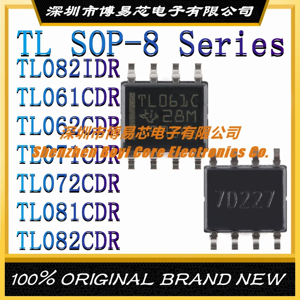 TL082IDR TL061CDR TL062CDR TL071CDR TL072CDR TL081CDR TL082CDR  New Original Genuine Operational Amplifier IC Chip SOP-8 5pcs tl082 tl082c tl082cdr tl082cdt smd sop8 amplifier ic 100% brand new genuine