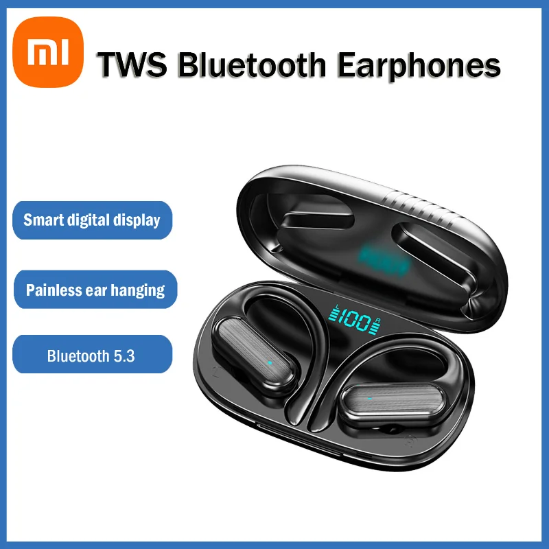 

Беспроводные спортивные наушники Xiaomi A520 с ушным крючком, Hi-Fi стереонаушники, водонепроницаемые наушники с шумоподавлением, гарнитура с микрофоном