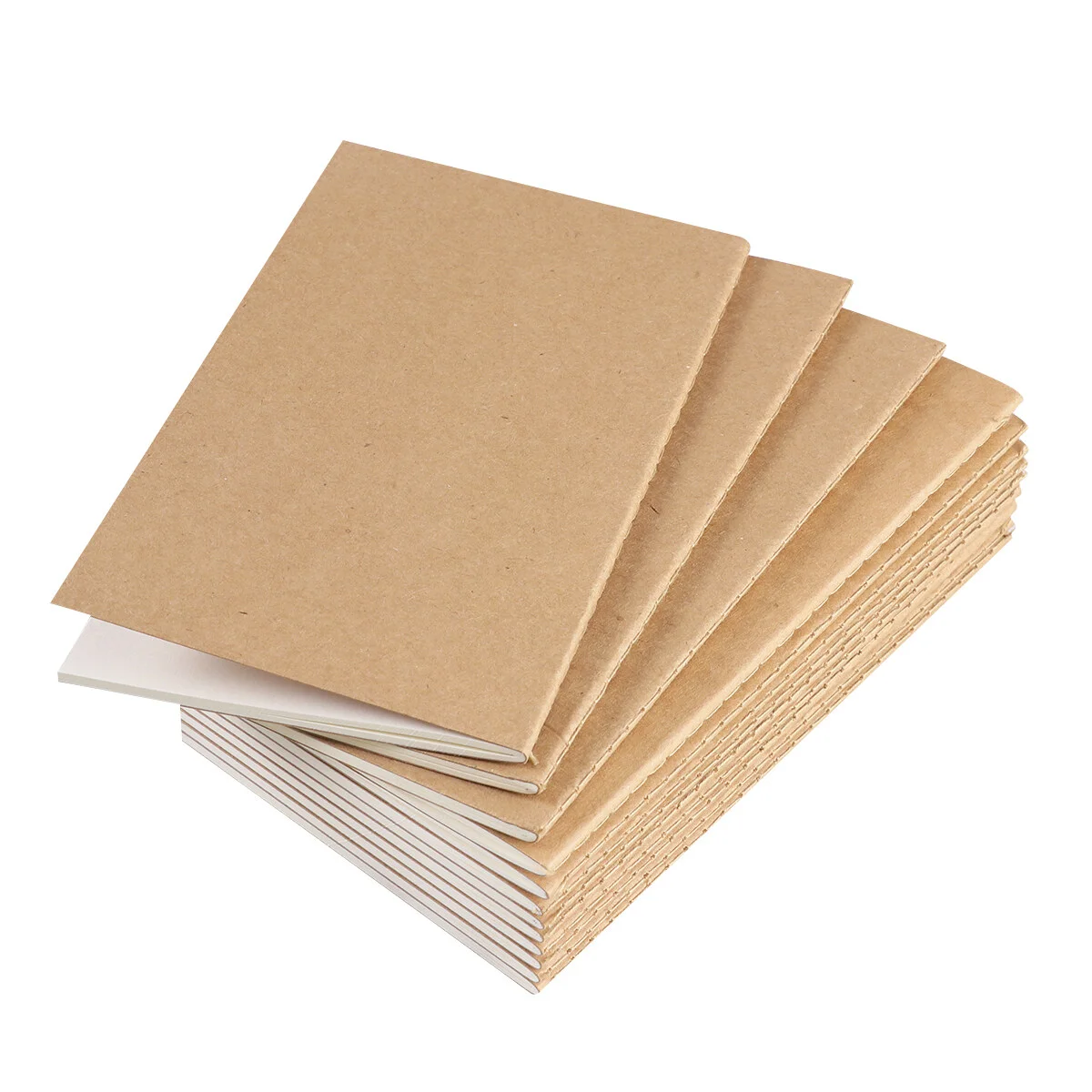 12Pcs Journal Notebook Blank Kraft Paper Vintage Sketch Notebook Memo Diary Oggetto Notebook Planner Memo Pad Per I Viaggiatori