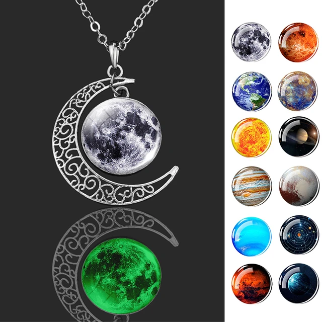 Glow Dark Pendant Necklaces Women  Luminous Star Pendant Necklace -  Necklaces Women - Aliexpress