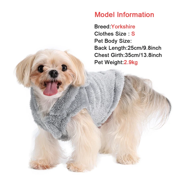 Soft Fleece Pet Dog Clothes Cute Hoodie Coat For Small Medium Dogs Cats Autumn Winter Puppy Hooded Jacket Sweater Pug Apparel 4