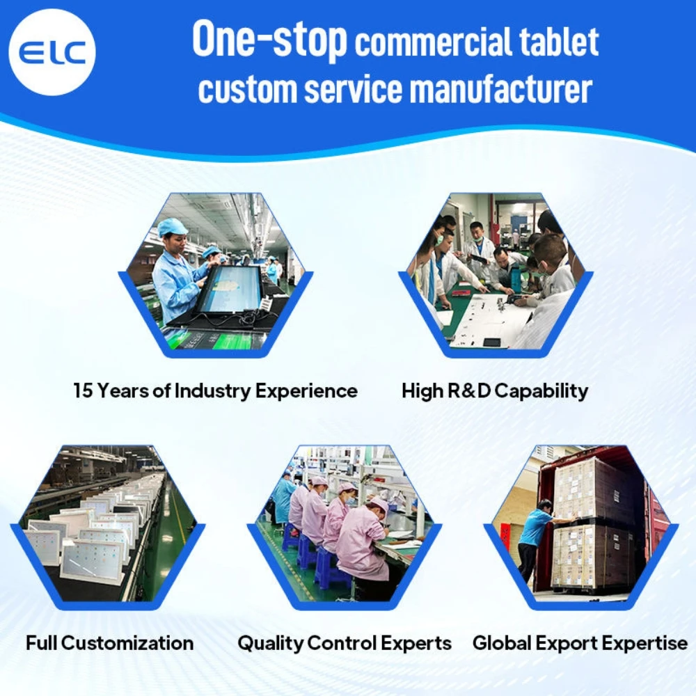 안드로이드 태블릿용 POE 전원 LED 라이트 바 벽걸이형 회의실 엘리베이터 공항 전시홀 교육용