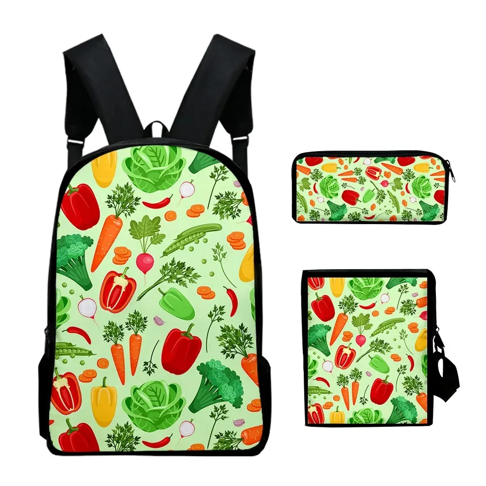 3d print backpack for school, 3pcs/set, laptop bag, backpack, backpack, shoulder bag, case, harajuku, popular, cool, cartoon,
