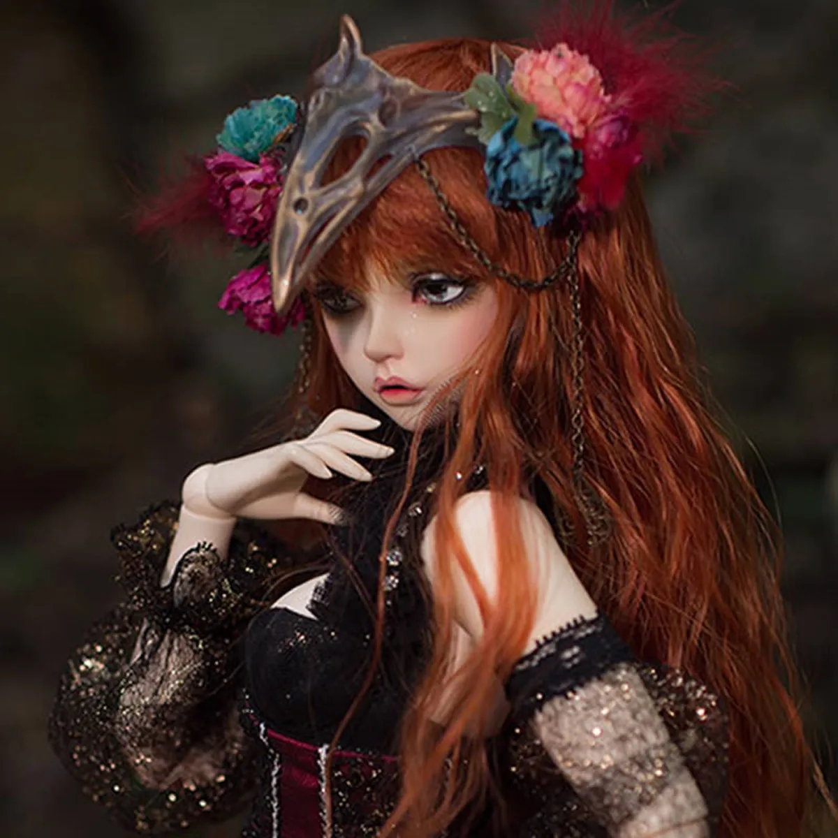 

Кукла шарнирная 1/3 BJD/SD, с макияжем