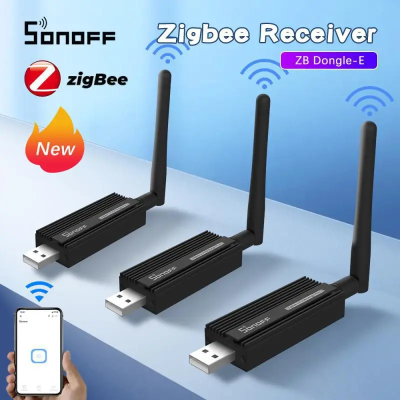 

Itead SONOFF ZB Dongle-E Zigbee 3.0 USB Dongle Plus Stick Universal Zigbee Gateway Compatible Zigbee2MQTT Sonoff Zigbee Series