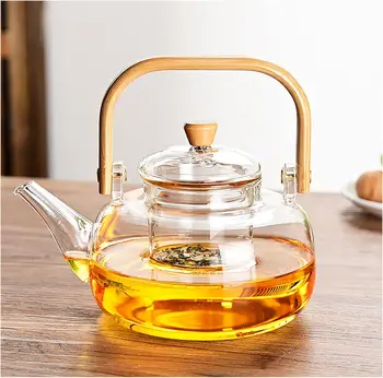 Glass Teapot with Infuser 900ml 1