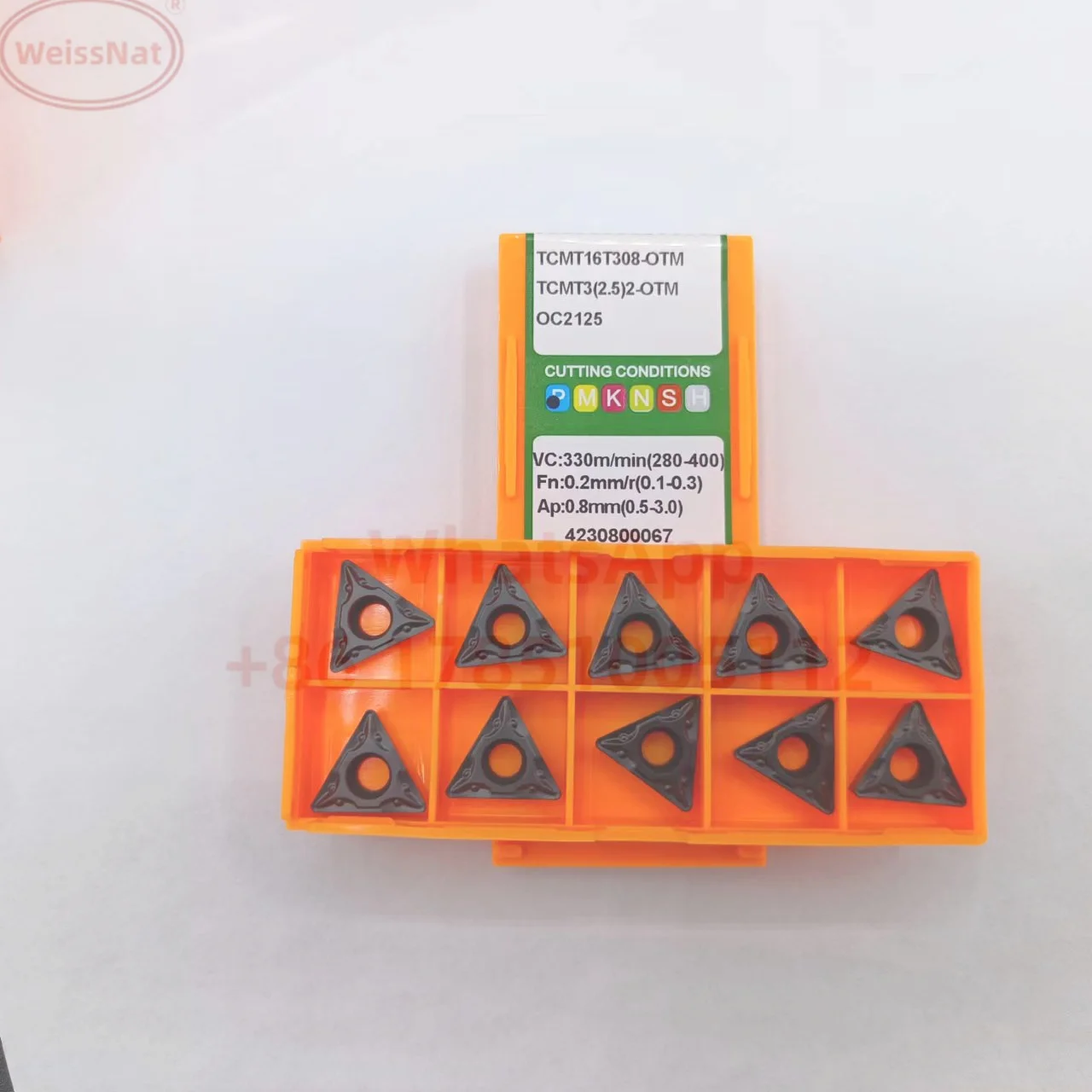 Model Tools TCMT090204 TCMT090208 TCMT110204 TCMT110208 TCMT16T304 TCMT16T308 OP1215 OP1315 OC2125 OC Cutting Carbide TCMT Insert