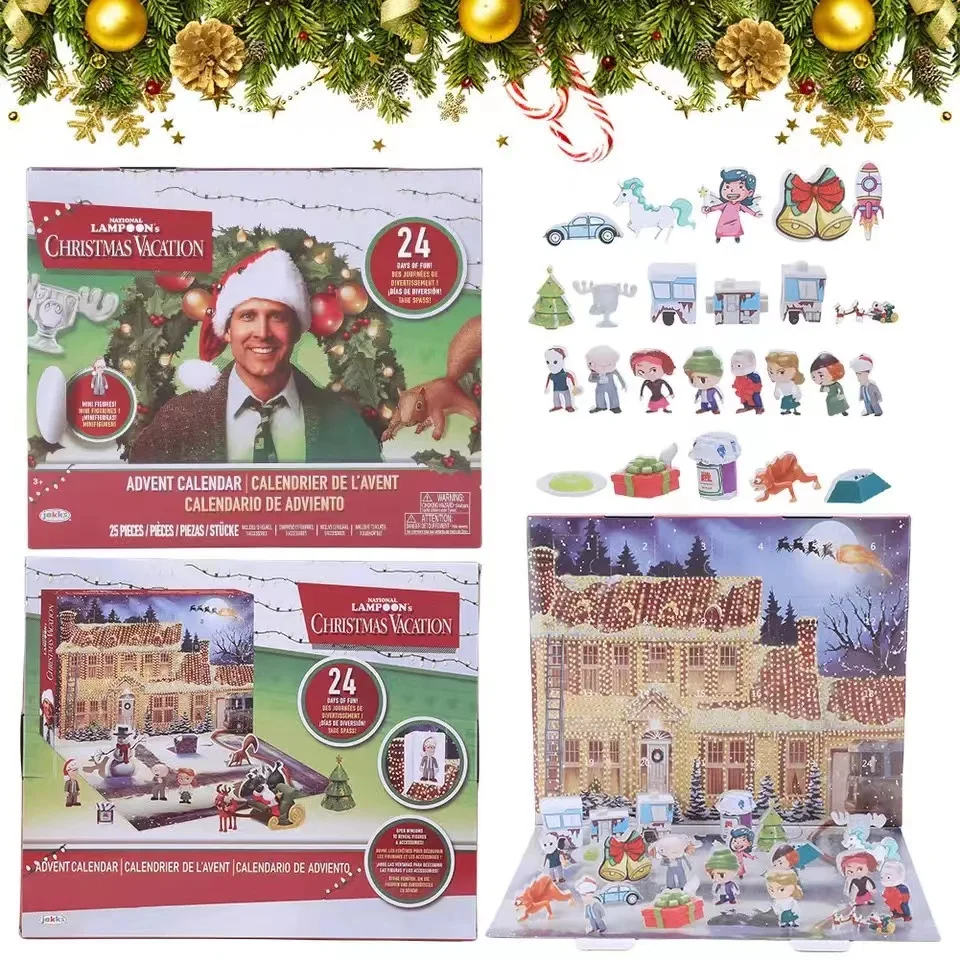 National Lampoon Christmas Holiday Advent Calendar Includes 24 Gifts And Countdown Accessories